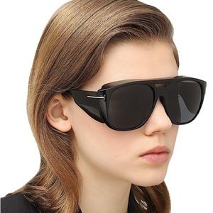 Tom Ford Accessories Tom Ford Fender Black Square Acetate